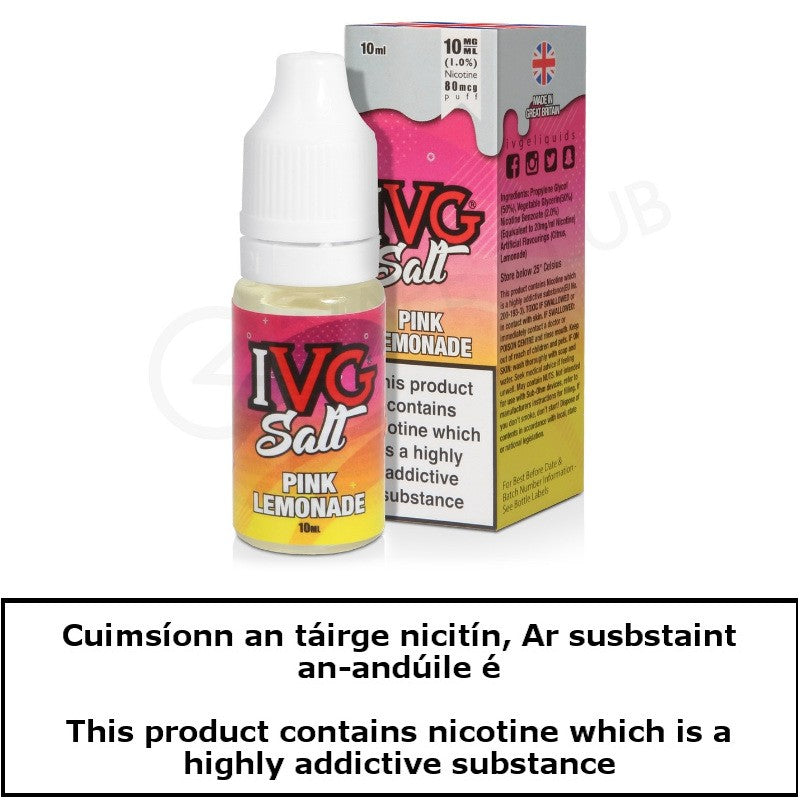 10ml I VG SALT - Pink Lemonade